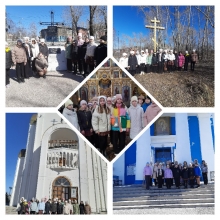 Пятиклассницы Мариинской гимназии совершили паломническую поездку по храмам Ачинска