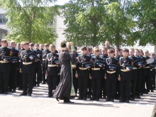 Молебен в Кадетском корпусе 2