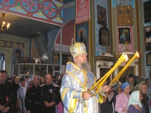 Праздничная Божественная литургия в Казанском соборе 2