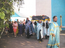 Чин Погребения Пресвятой Богородицы в Св. Казанском соборе г. Ачинска 3
