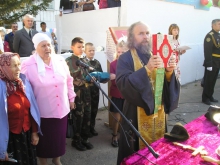 Молебен о учащихся. Начало учебного года в Ачинском кадетском корпусе. 2