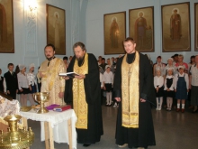 В Православной гимназии сегодня день знаний.