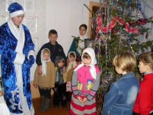 Праздник Рождества Христова в поселке Малиновка 2
