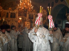 Божественная литургия в Троицком соборе г. Красноярска 4