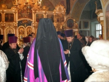 Божественная литургия в Троицком соборе г. Красноярска
