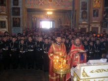 Молебен в Казанском соборе 1