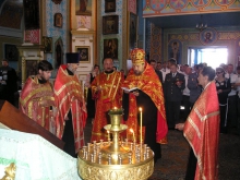 Освящение иконы св. Великомученика Георгия 3