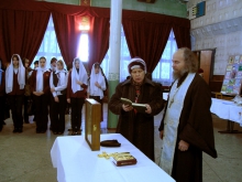 Молебен в Мариинской гимназии 1