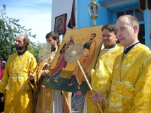 Божественная Литургия в Петро-Павловском храме г. Ужур 8