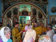 Божественная Литургия в Петро-Павловском храме г. Ужур 6