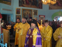Божественная Литургия в Петро-Павловском храме г. Ужур 2