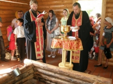 Молебен в часовне святого Великомученика Пантелеимона
