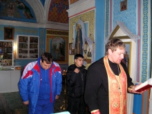 Священник благословил Ачинских спортсменов 2