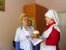 Пасхальные поздравления в ЦРБ 2