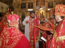 Архиерейское богослужение в первый день Светлой седмицы 3