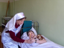 Благодатный огонь в больнице 2