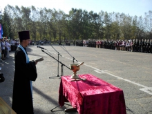 Молебен в Кадетском корпусе 2
