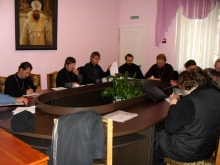 Посещение Епархиального Управления