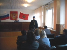 Беседа в УВД