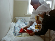 Божественная литургия в больнице 2