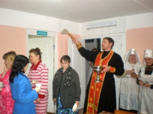 Освящение роддома