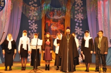Рождественский концерт в г. Назарово 1