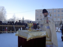 Празднование Крещения Господня в г. Шарыпово