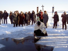 Празднование Крещения Господня в г. Шарыпово 3