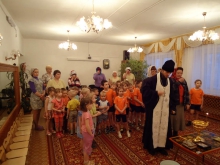 Молебен в детском саду