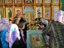 Встреча в Троицком храме