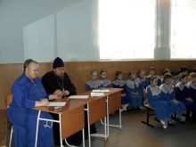 В Православной гимназии поздравляли мальчиков 7