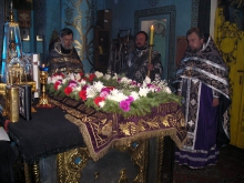 Вынос Плащаницы.