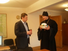 Благодатный огонь в больнице