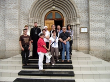 Испанские художники в г. Шарыпово 2