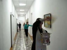 Молебен в гимназии 2