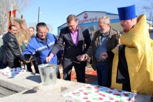 Начато строительство храмового комплекса