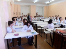 Лекция в медицинском техникуме