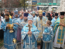 Божественная литургия в Покровском соборе г. Красноярска 2