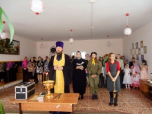 Крещение в социально-реабилитационном центре