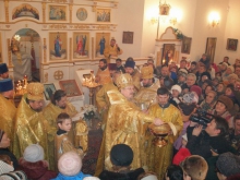 Освящение храма святого Даниила Ачинского 2