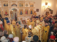 Освящение храма святого Даниила Ачинского 3