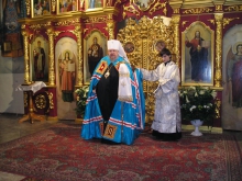 Посещение Владыкой Пантелеимоном г. Шарыпово