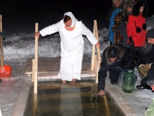 Великое освящение воды в Большом Улуе 2