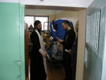 Освящение нового здания спецприемника 2