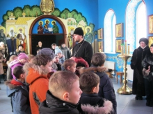 Покровский собор посетили дети