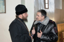 Генерал-майор полиции побывал в Свято-Троицком соборе