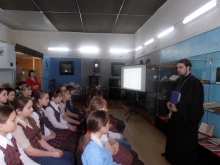 Встреча с учащимися в Краеведческом музее