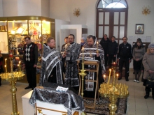 Пассия в храме святого Даниила Ачинского