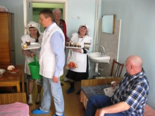 Посещение больных в дни Святой Пасхи