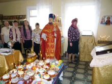 В с. Рассвет отслужена Великая Вечерня